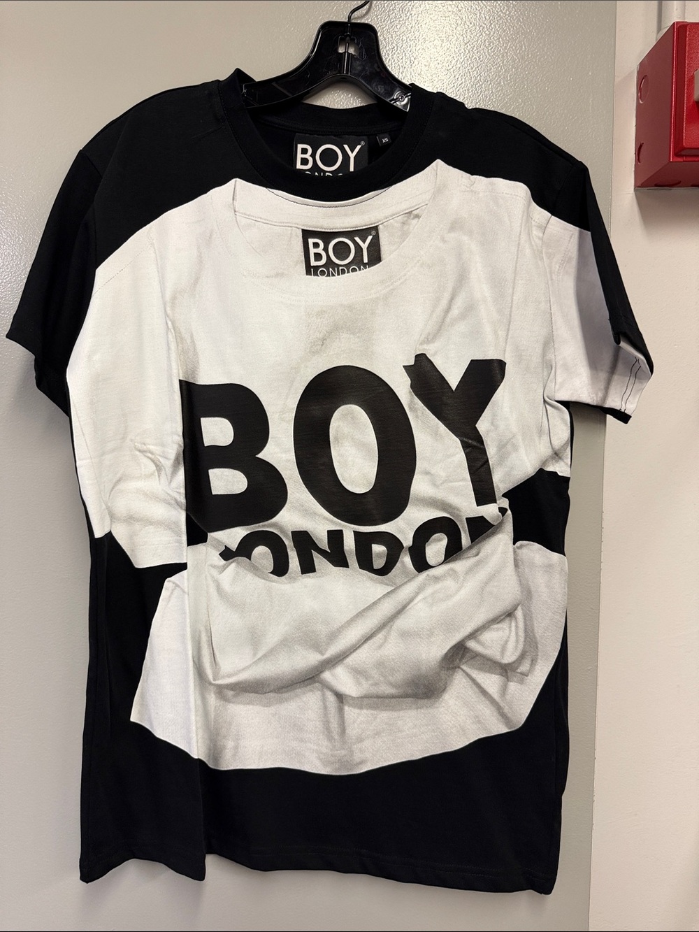 BOY London Kids Black & White Logo Tee